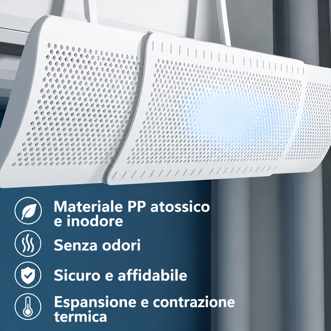 AirFlow™-Deflattore d'aria condizionata professionale