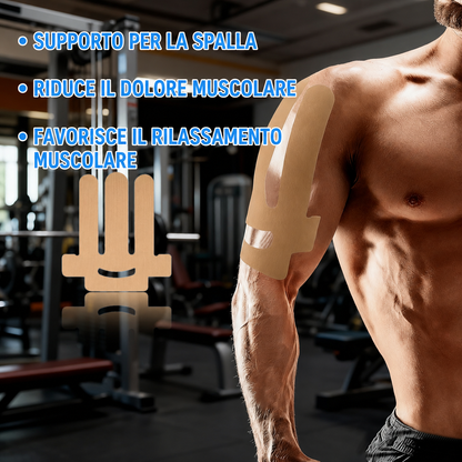 FlexShoulder™ – Cerotti Kinesiologici per Spalla