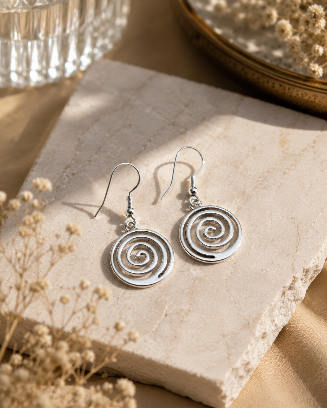 Eclisse™- Orecchini a Spirale