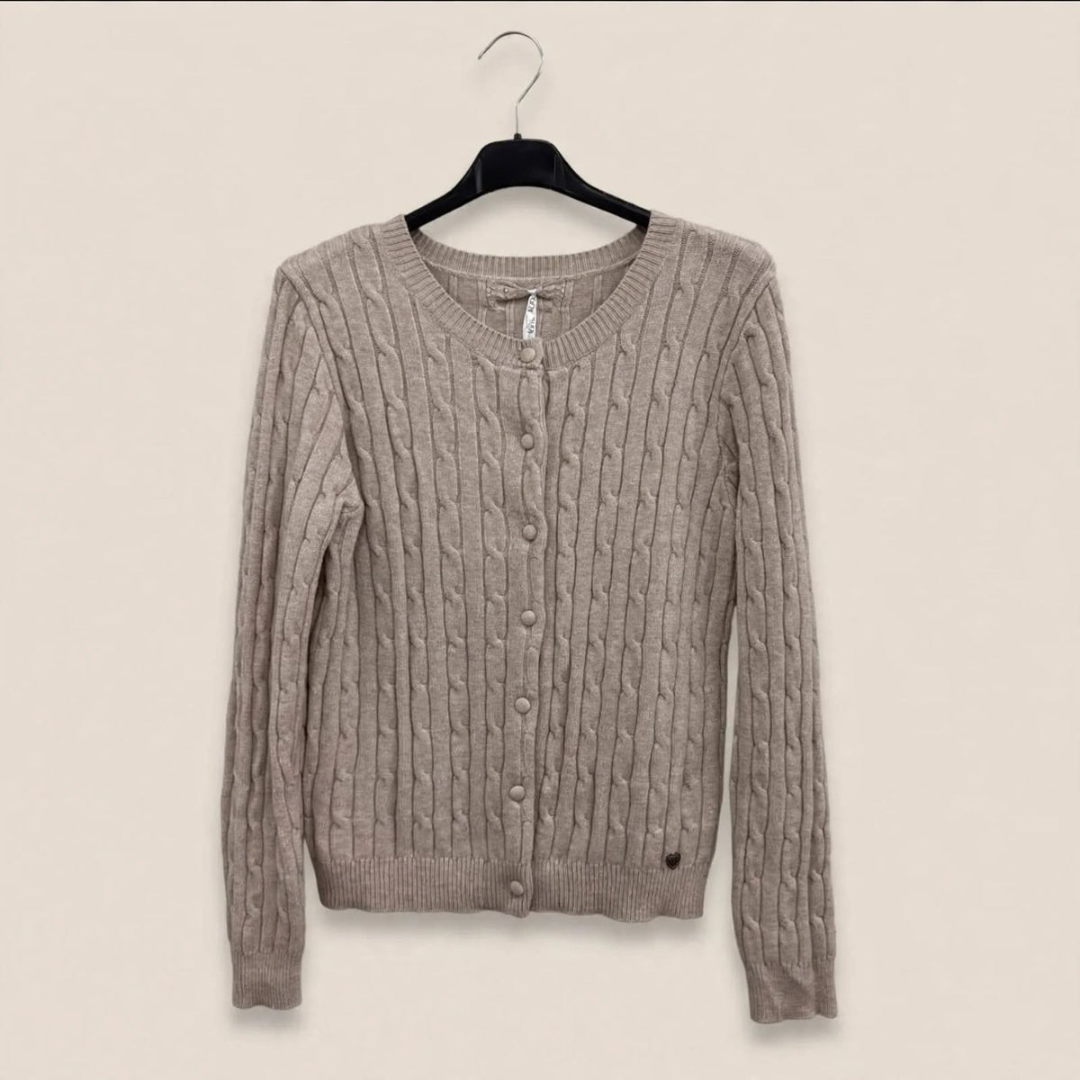 Cardigan con Treccia™