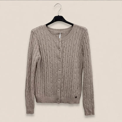 Cardigan con Treccia™