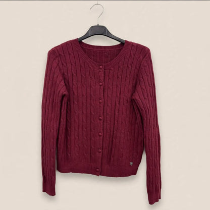 Cardigan con Treccia™