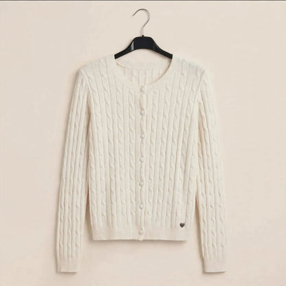 Cardigan con Treccia™