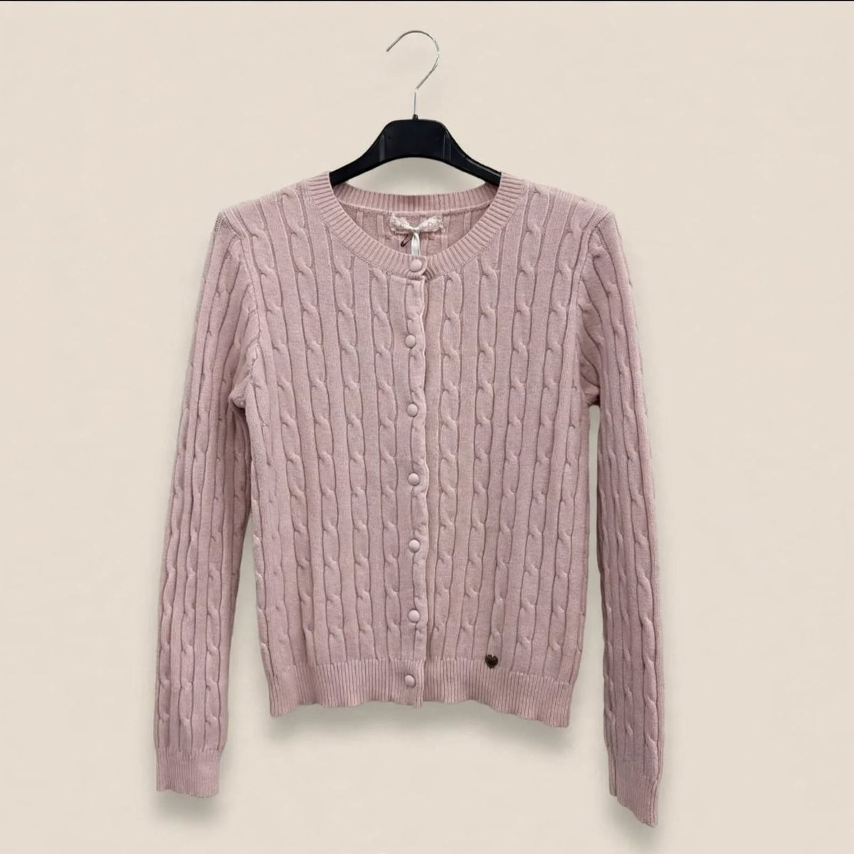 Cardigan con Treccia™