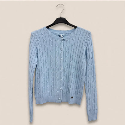Cardigan con Treccia™