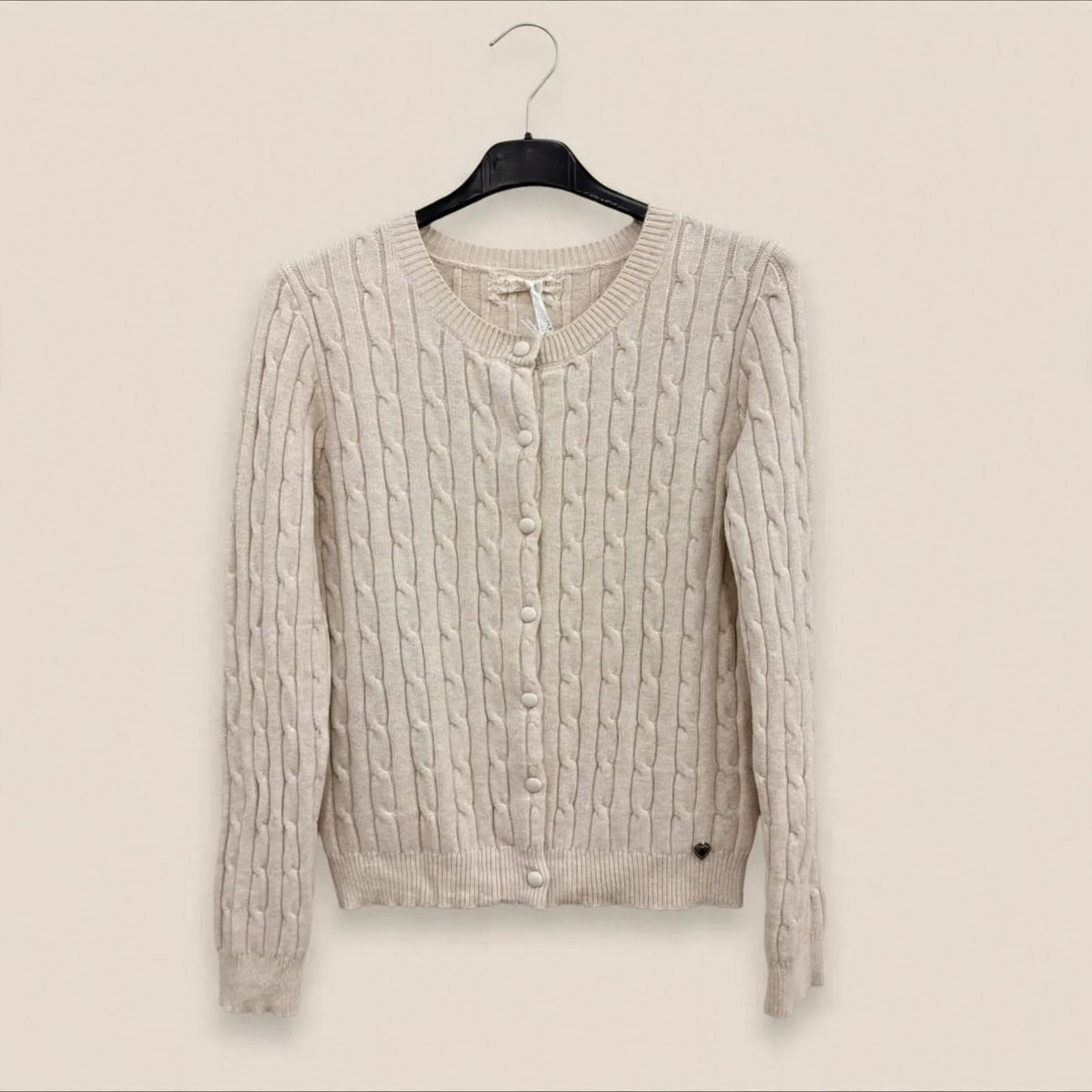 Cardigan con Treccia™