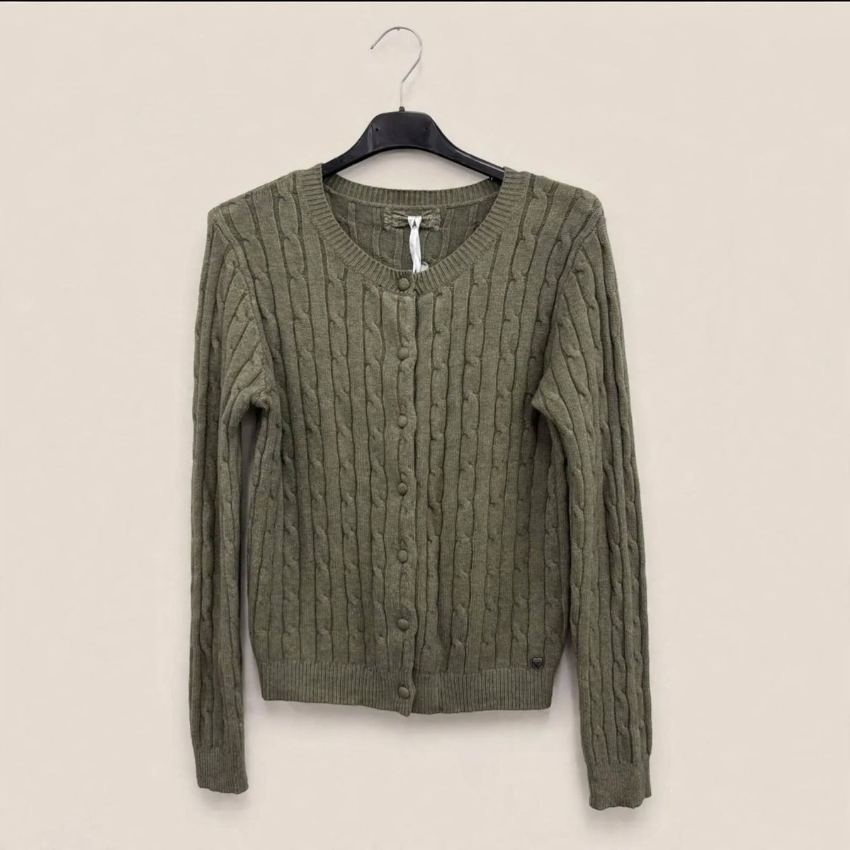 Cardigan con Treccia™