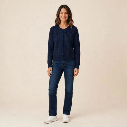 Cardigan con Treccia™